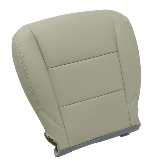 Passenger Side Bottom Leather Seat Cover Gray Fit For 2015-2020 Toyota Sienna