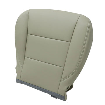 Passenger Side Bottom Leather Seat Cover Gray Fit For 2015-2020 Toyota Sienna
