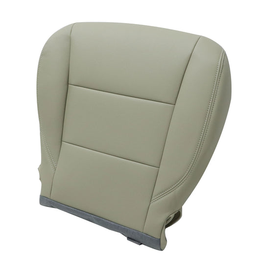 Passenger Side Bottom Leather Seat Cover Gray Fit For 2015-2020 Toyota Sienna