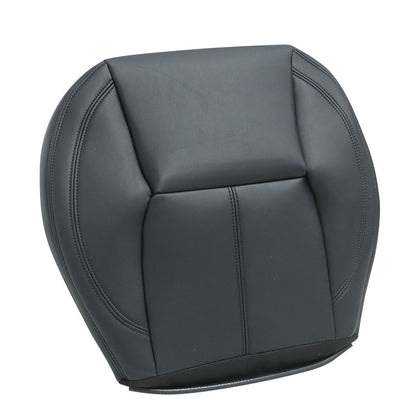 Fits 2010-2015 2016 Land Rover LR4 Front Driver Bottom Leather Seat Cover Black