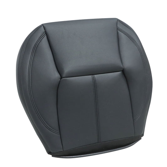 Fits 2010-2015 2016 Land Rover LR4 Front Driver Bottom Leather Seat Cover Black