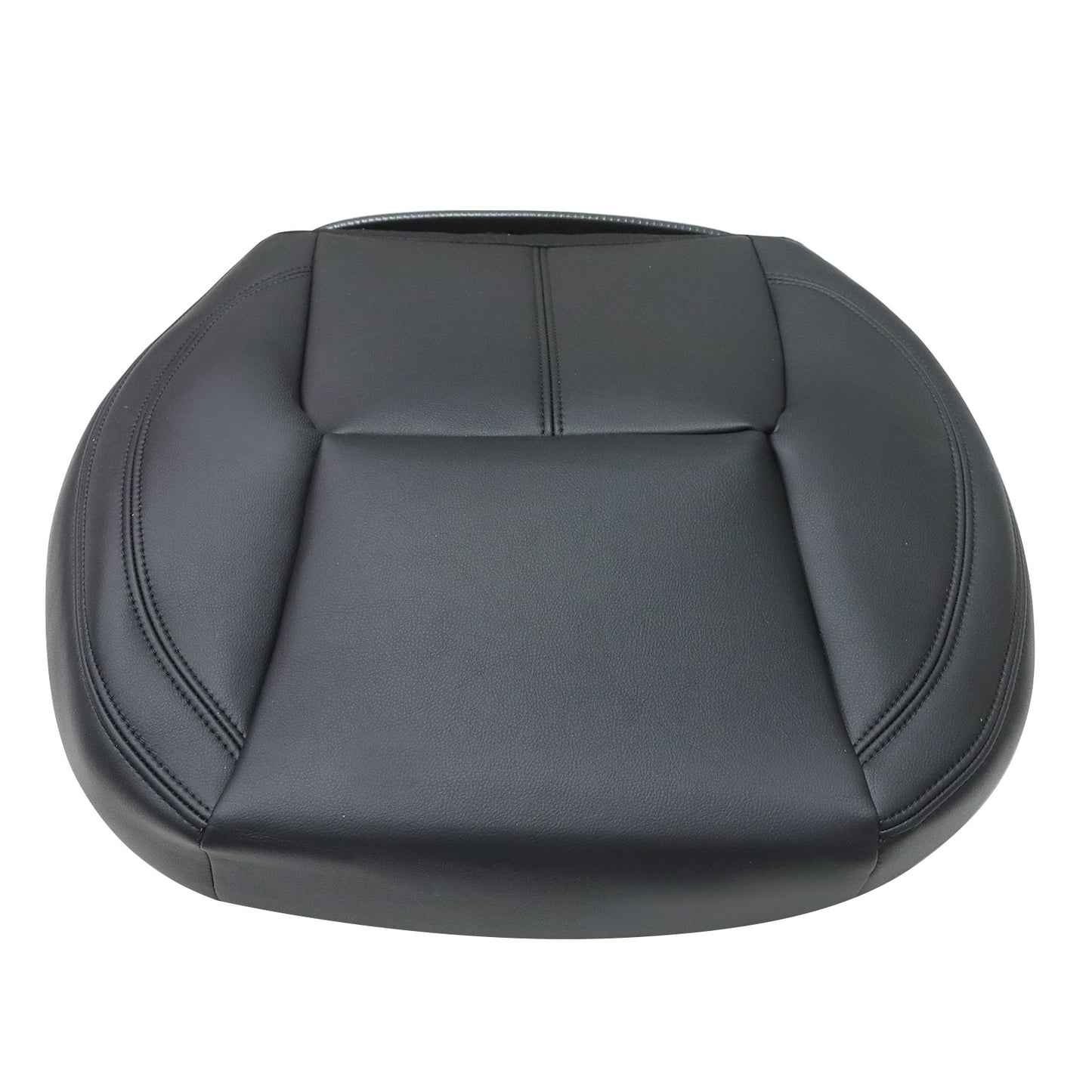 Fits 2010-2015 2016 Land Rover LR4 Front Driver Bottom Leather Seat Cover Black