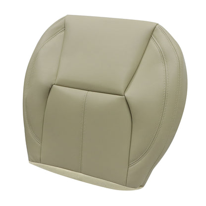 Fit For 2010-2015 2016 Land Rover LR4 Front Driver Bottom Leather Seat Cover Tan