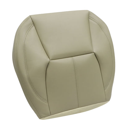 Fit For 2010-2015 2016 Land Rover LR4 Front Driver Bottom Leather Seat Cover Tan