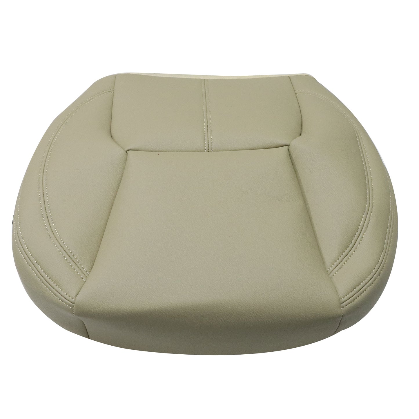 Fit For 2010-2015 2016 Land Rover LR4 Front Driver Bottom Leather Seat Cover Tan