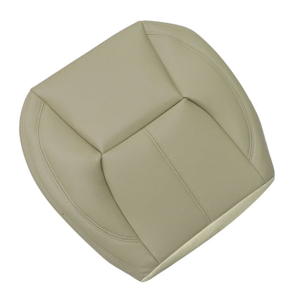Fit For 2010-2015 2016 Land Rover LR4 Front Driver Bottom Leather Seat Cover Tan
