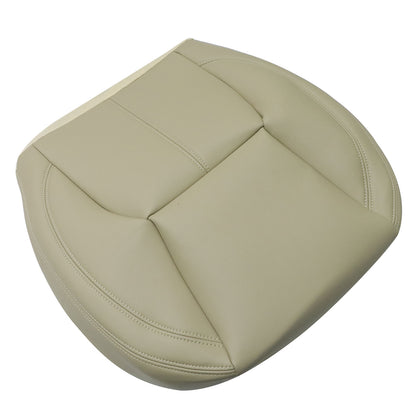 Fit For 2010-2015 2016 Land Rover LR4 Front Driver Bottom Leather Seat Cover Tan