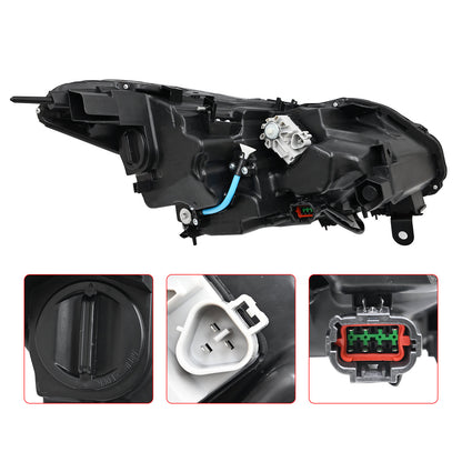 Driver Side Headlight for 2015-2019 Infiniti Q70 Left Non AFS