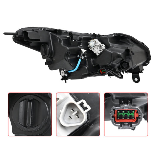 Driver Side Headlight for 2015-2019 Infiniti Q70 Left Non AFS