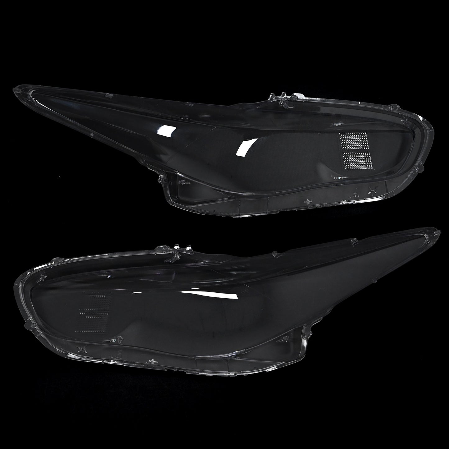 For 2014 2015 Infiniti QX60 Clear Headlight Lens Cover Shell LH RH Pair