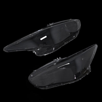 For 2014 2015 Infiniti QX60 Clear Headlight Lens Cover Shell LH RH Pair