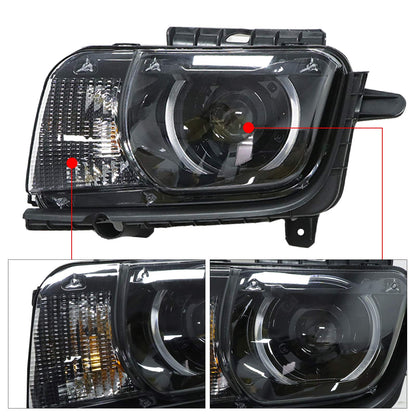 Left Side HID Headlight For 2010-2015 Chevy Camaro LS SS LT 2012-15 Camaro ZL1