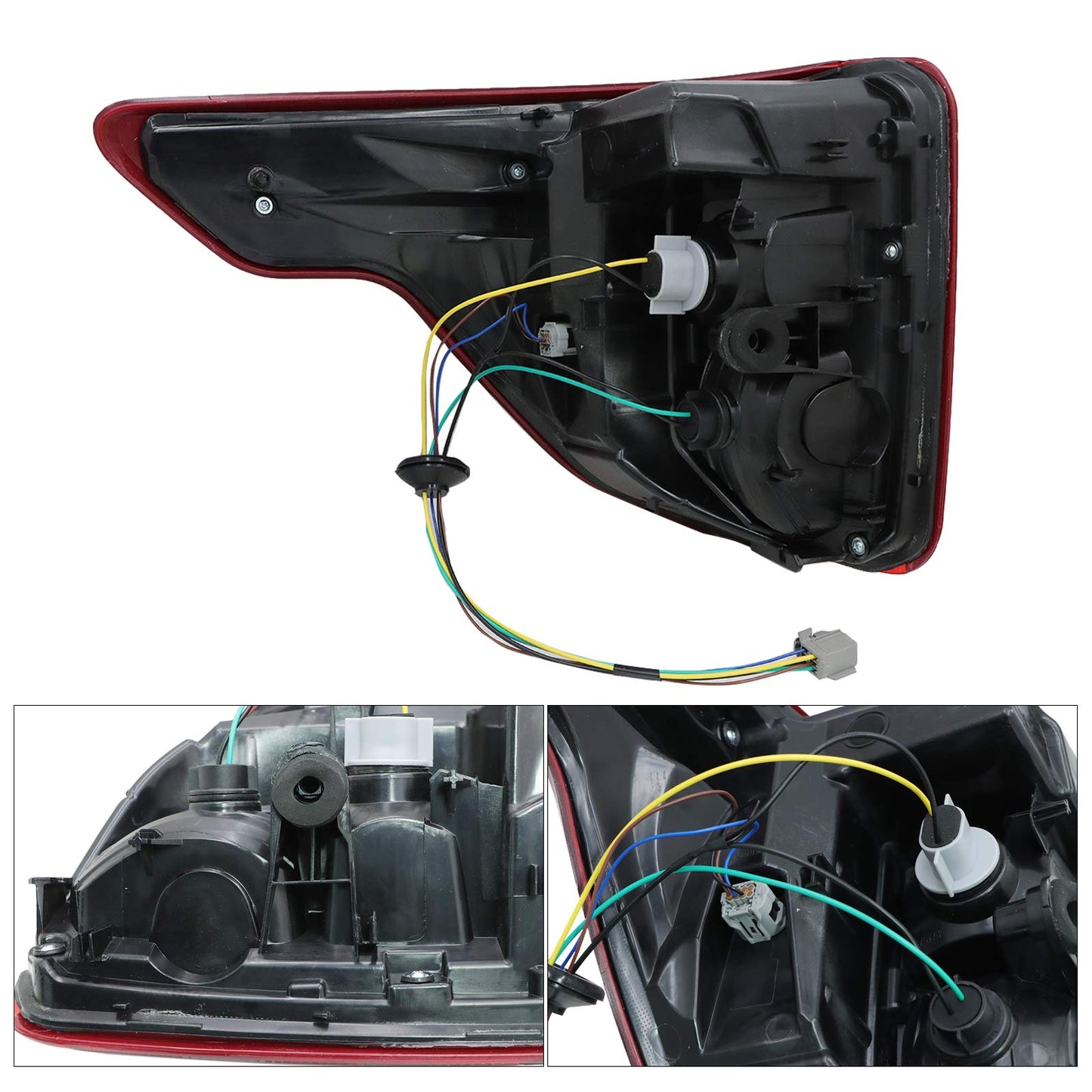 Passenger Side Tail Light for 2020 2021 2022 Ford Explorer Right Rear Lamp