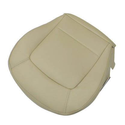 1998-10 For Volkswagen Beetle Driver Bottom Replacement Leather Seat Cover Beige