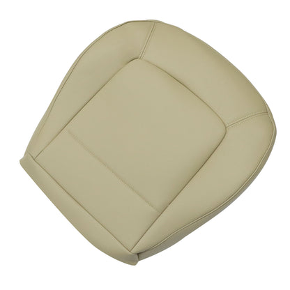 1998-10 For Volkswagen Beetle Driver Bottom Replacement Leather Seat Cover Beige