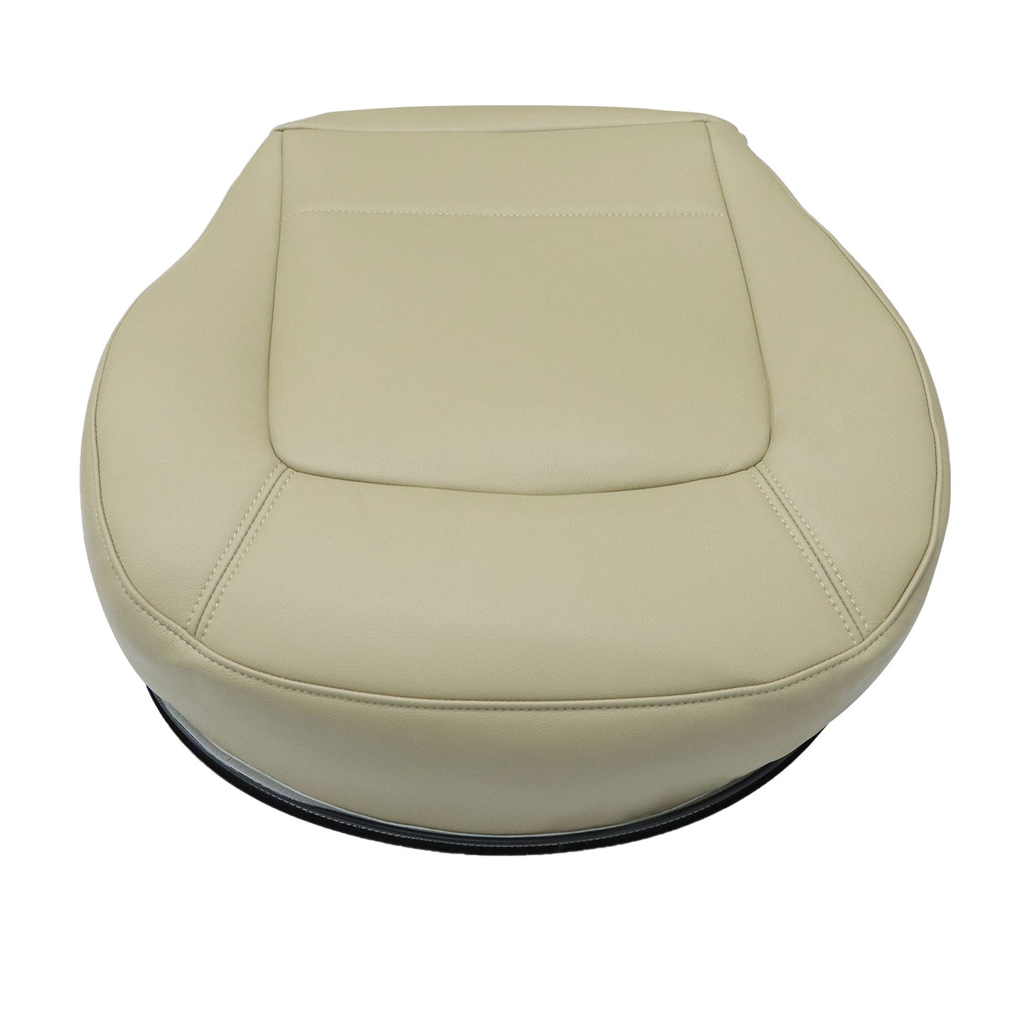 1998-10 For Volkswagen Beetle Driver Bottom Replacement Leather Seat Cover Beige