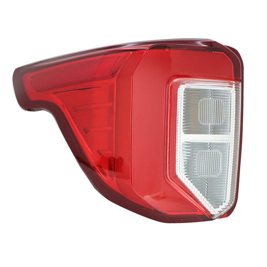 Driver Side Tail Light for 2020 2021 2022 Ford Explorer Left Rear Lamp