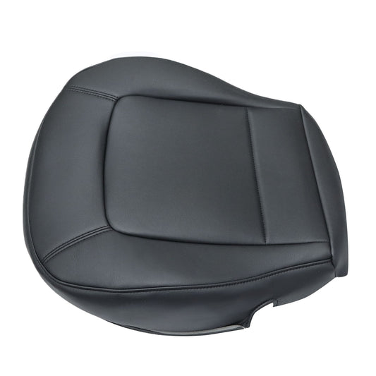 1998-10 For Volkswagen Beetle Driver Bottom Replacement Leather Seat Cover Black