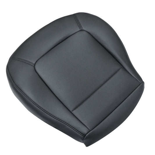 1998-10 For Volkswagen Beetle Driver Bottom Replacement Leather Seat Cover Black