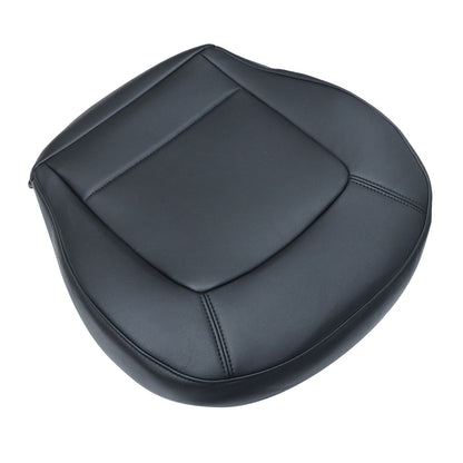 1998-10 For Volkswagen Beetle Driver Bottom Replacement Leather Seat Cover Black