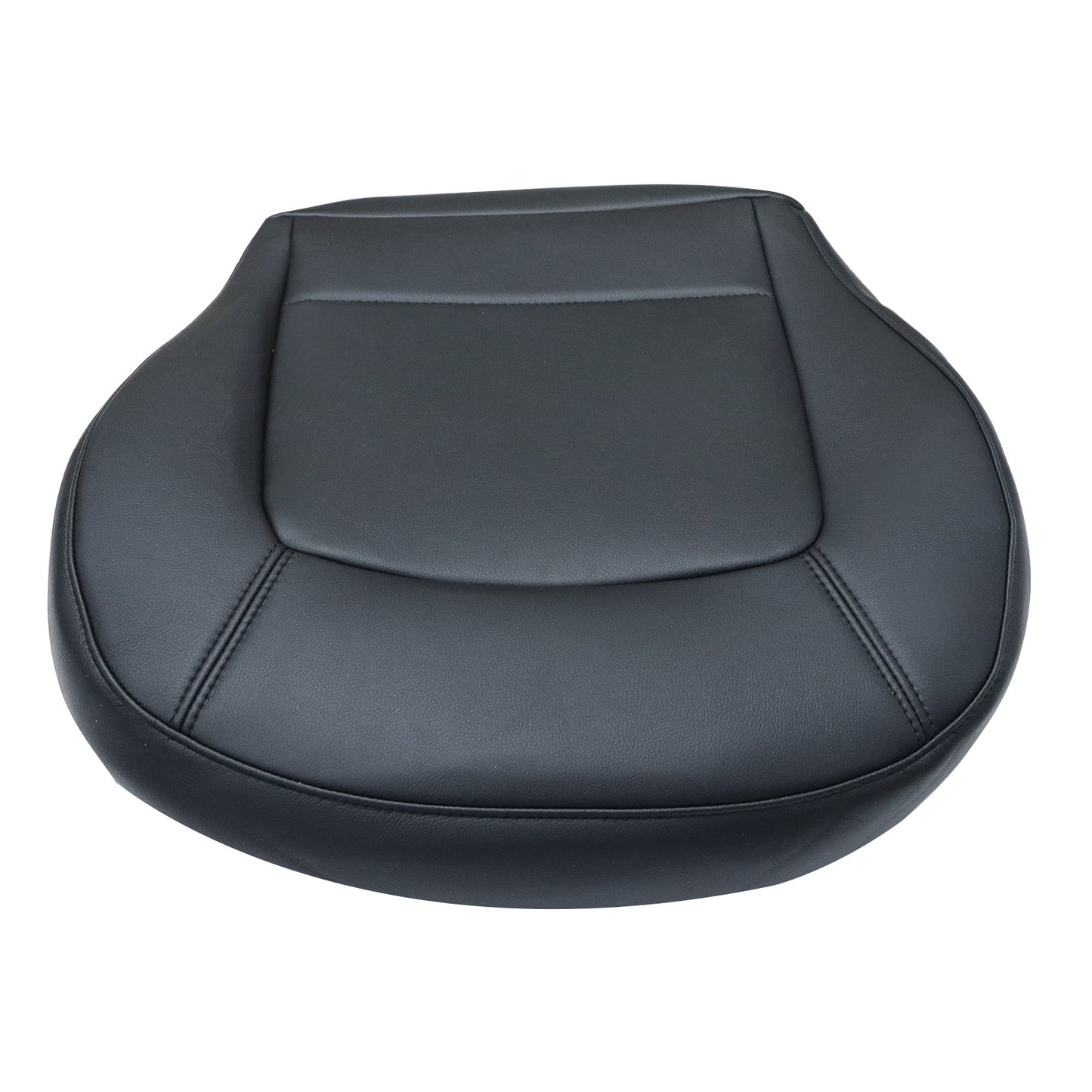 1998-10 For Volkswagen Beetle Driver Bottom Replacement Leather Seat Cover Black
