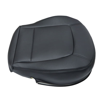 1998-10 For Volkswagen Beetle Driver Bottom Replacement Leather Seat Cover Black