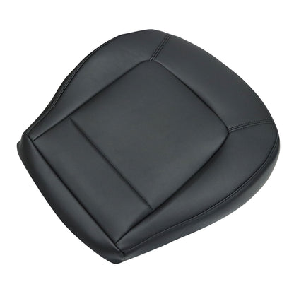 1998-10 For Volkswagen Beetle Driver Bottom Replacement Leather Seat Cover Black