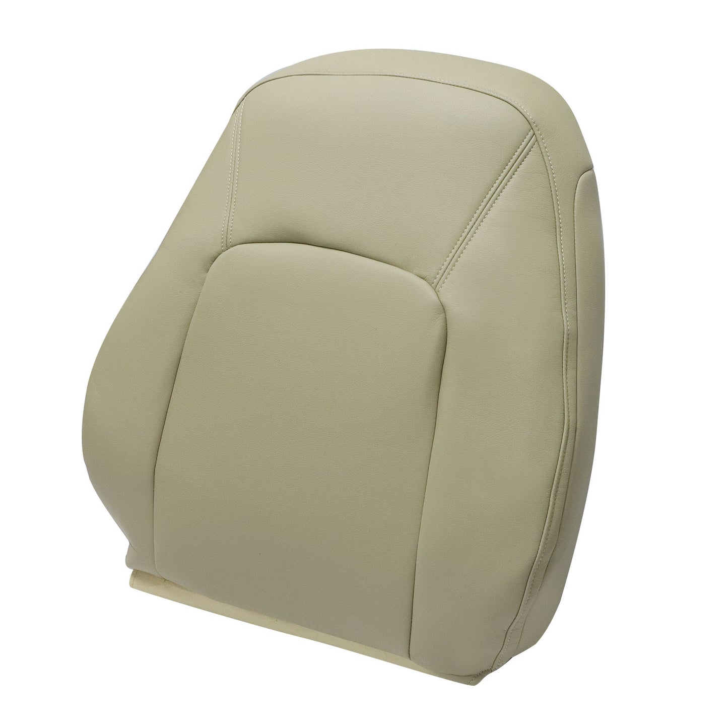 1998-2010 For Volkswagen Beetle Driver Top Replacement Leather Seat Cover Beige