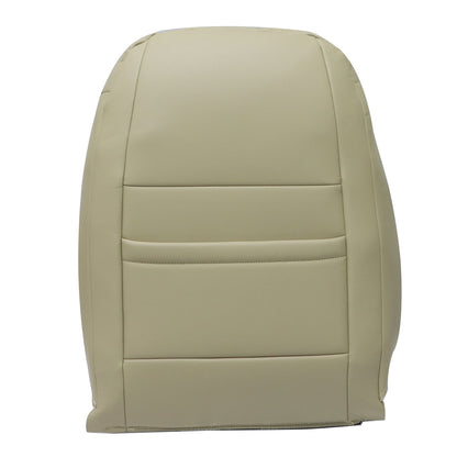 1998-2010 For Volkswagen Beetle Driver Top Replacement Leather Seat Cover Beige