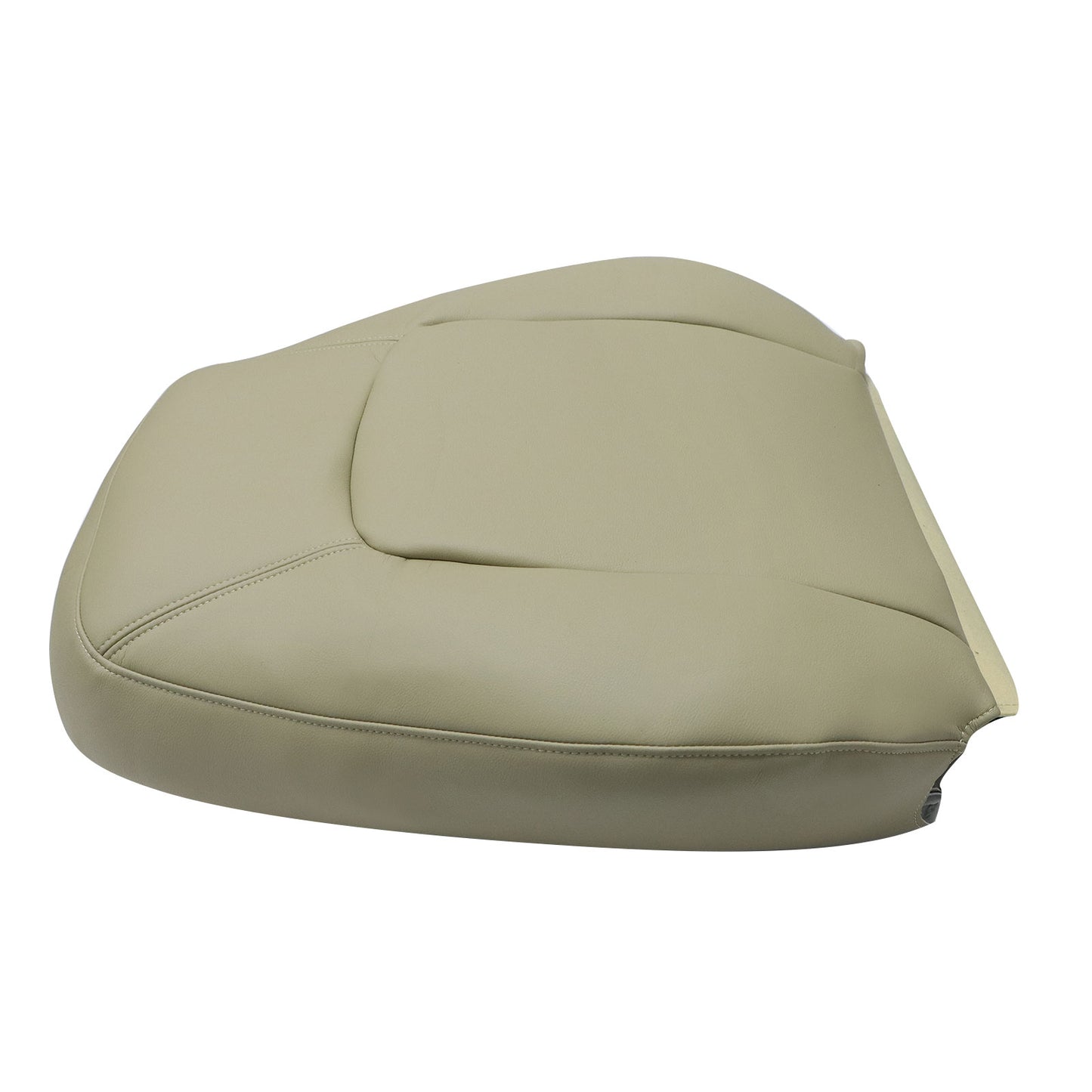 1998-2010 For Volkswagen Beetle Driver Top Replacement Leather Seat Cover Beige