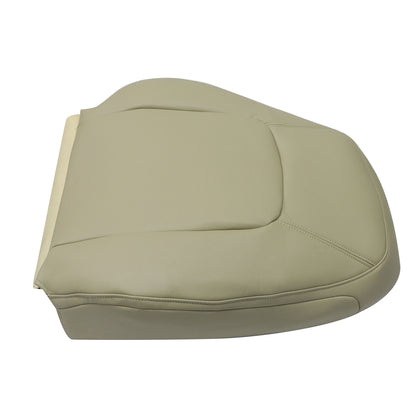 1998-2010 For Volkswagen Beetle Driver Top Replacement Leather Seat Cover Beige