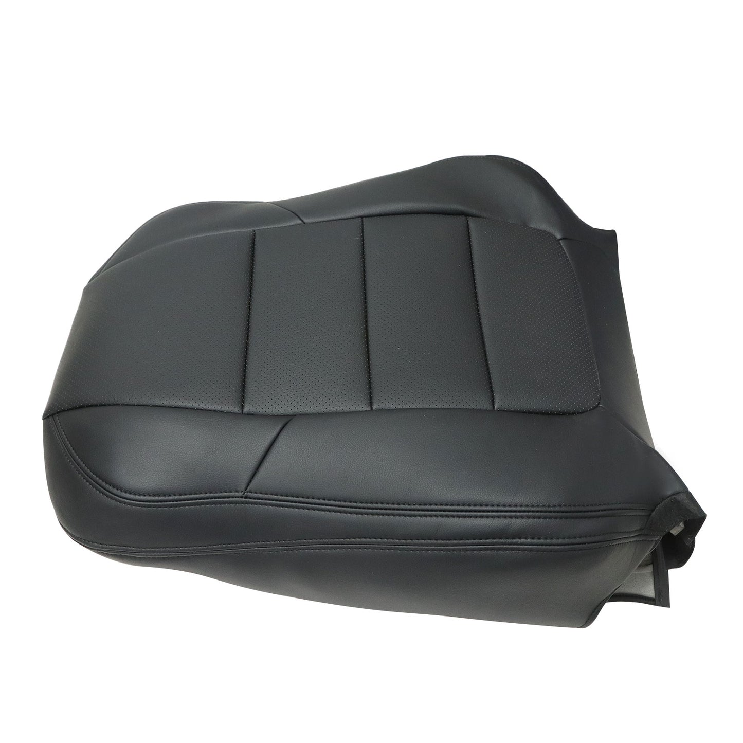 Driver Back GX 4-Door Perforated Leather Seat Cover Black For 2016-17 Mazda 6