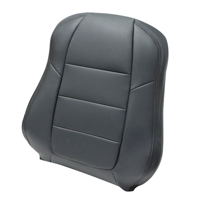 Driver Back GX 4-Door Perforated Leather Seat Cover Black For 2016-17 Mazda 6