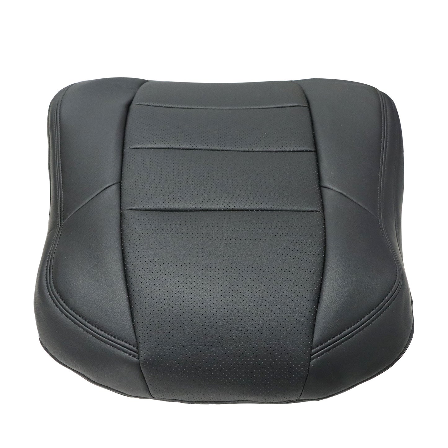 Driver Back GX 4-Door Perforated Leather Seat Cover Black For 2016-17 Mazda 6
