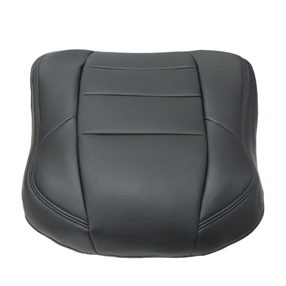 Driver Back GX 4-Door Perforated Leather Seat Cover Black For 2016-17 Mazda 6