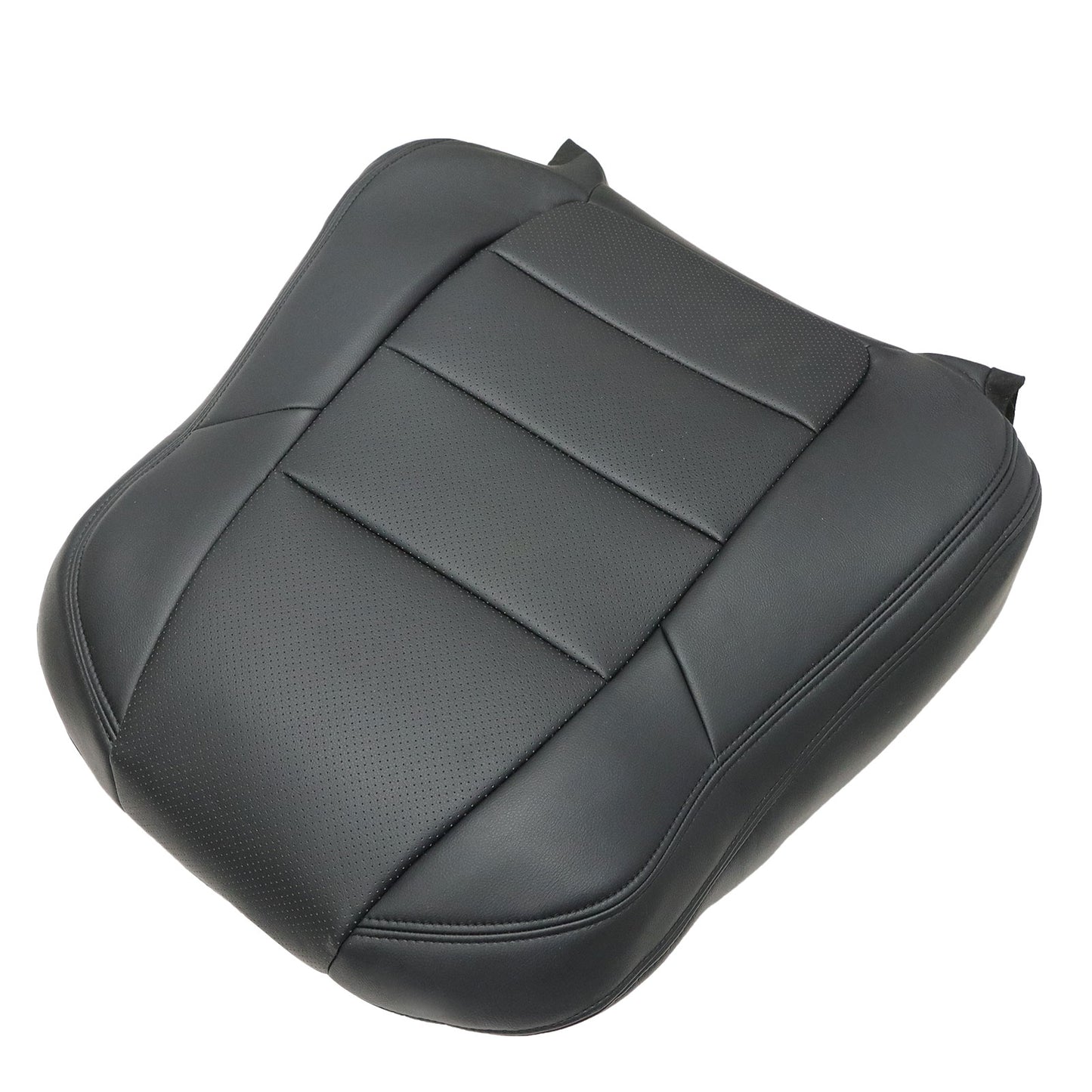 Driver Back GX 4-Door Perforated Leather Seat Cover Black For 2016-17 Mazda 6