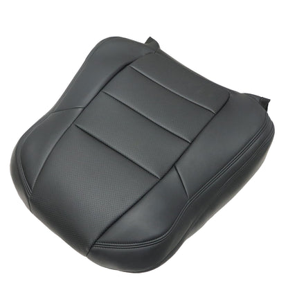 Driver Back GX 4-Door Perforated Leather Seat Cover Black For 2016-17 Mazda 6