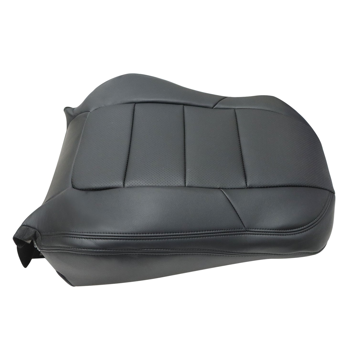 Driver Back GX 4-Door Perforated Leather Seat Cover Black For 2016-17 Mazda 6