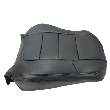 Driver Back GX 4-Door Perforated Leather Seat Cover Black For 2016-17 Mazda 6