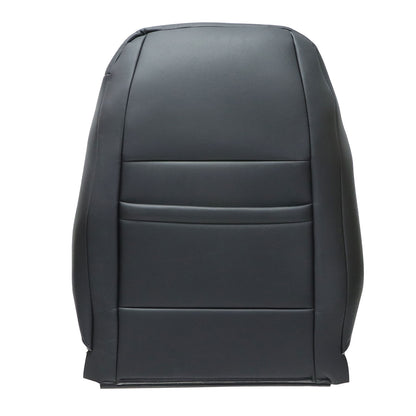 1998-2010 For Volkswagen Beetle Driver Top Replacement Leather Seat Cover Black