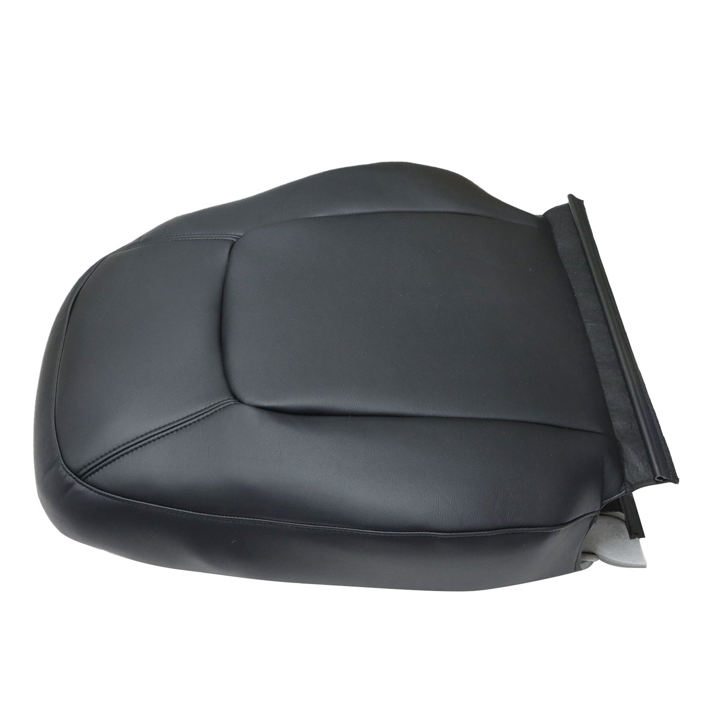 1998-2010 For Volkswagen Beetle Driver Top Replacement Leather Seat Cover Black