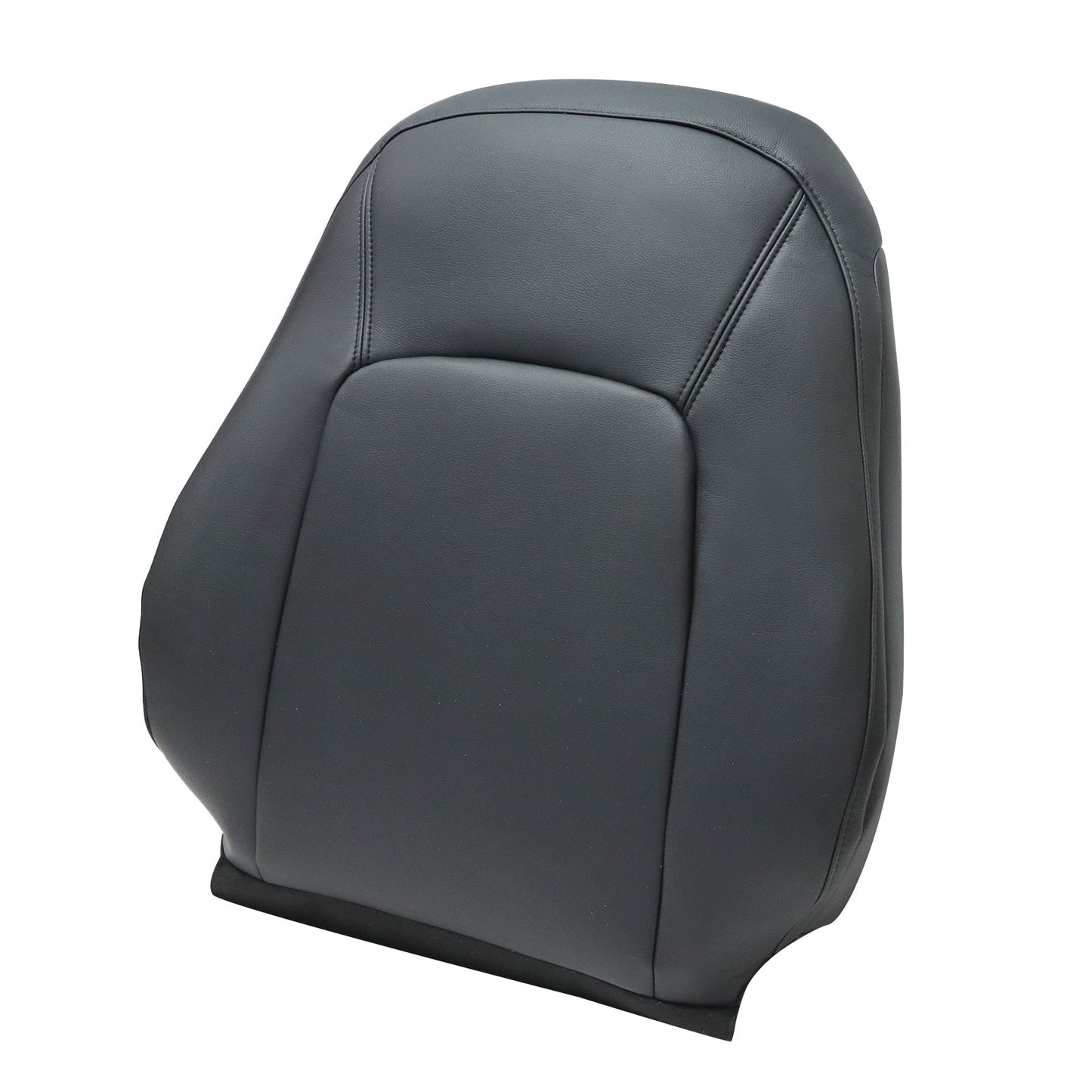 1998-2010 For Volkswagen Beetle Driver Top Replacement Leather Seat Cover Black