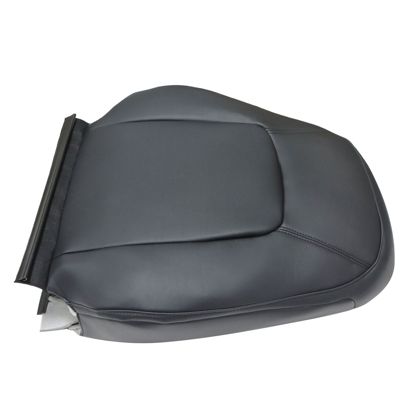 1998-2010 For Volkswagen Beetle Driver Top Replacement Leather Seat Cover Black