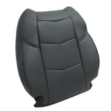 For 2015-2020 Cadillac Escalade Driver Top Perforated Leather Seat Cover Black