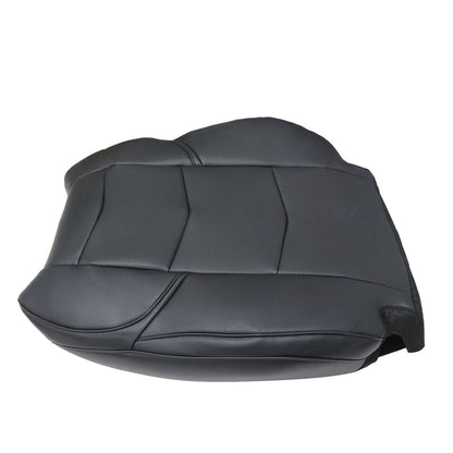 For 2015-2020 Cadillac Escalade Driver Top Perforated Leather Seat Cover Black