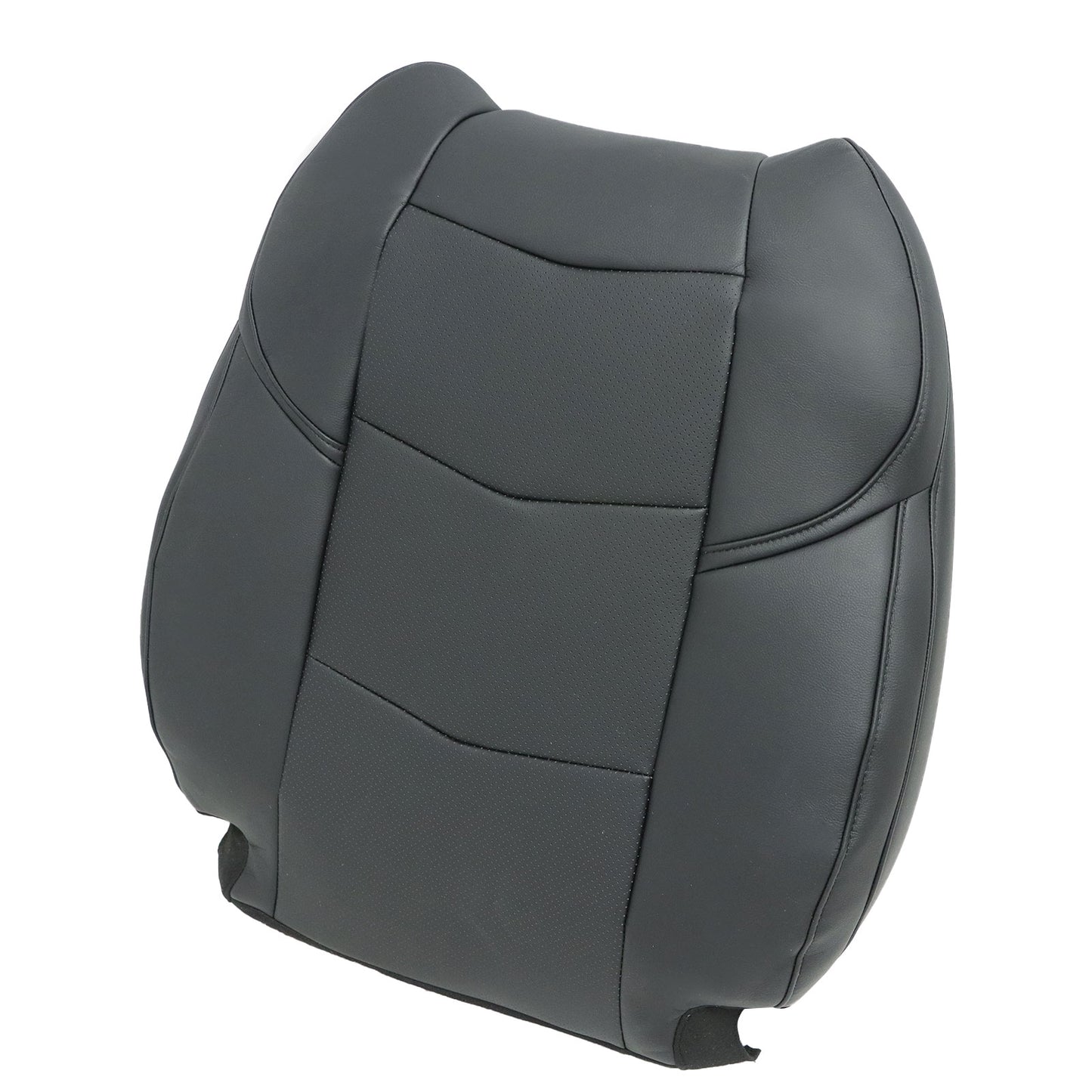 For 2015-2020 Cadillac Escalade Driver Top Perforated Leather Seat Cover Black