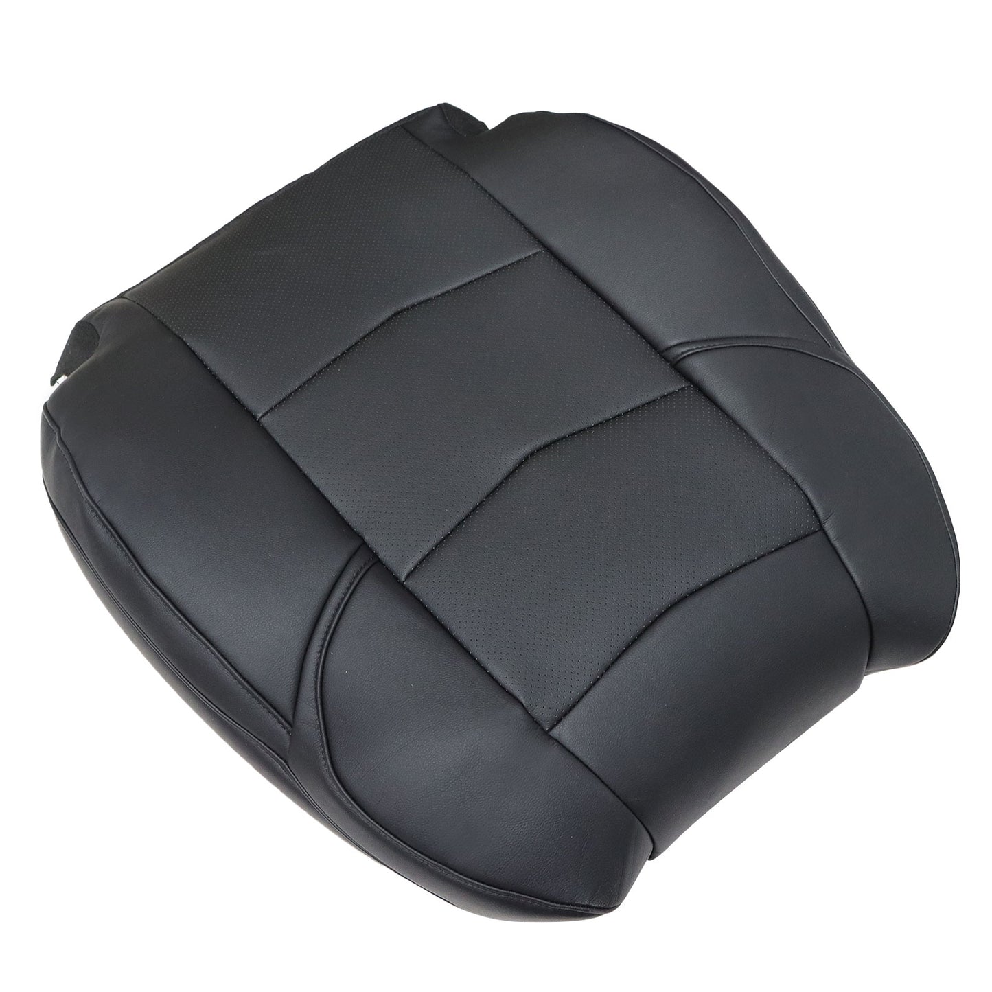 For 2015-2020 Cadillac Escalade Driver Top Perforated Leather Seat Cover Black