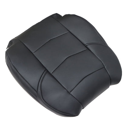 For 2015-2020 Cadillac Escalade Driver Top Perforated Leather Seat Cover Black