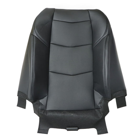 New For 2015-2020 Cadillac Escalade Passenger Side Top Leather Seat Cover Black