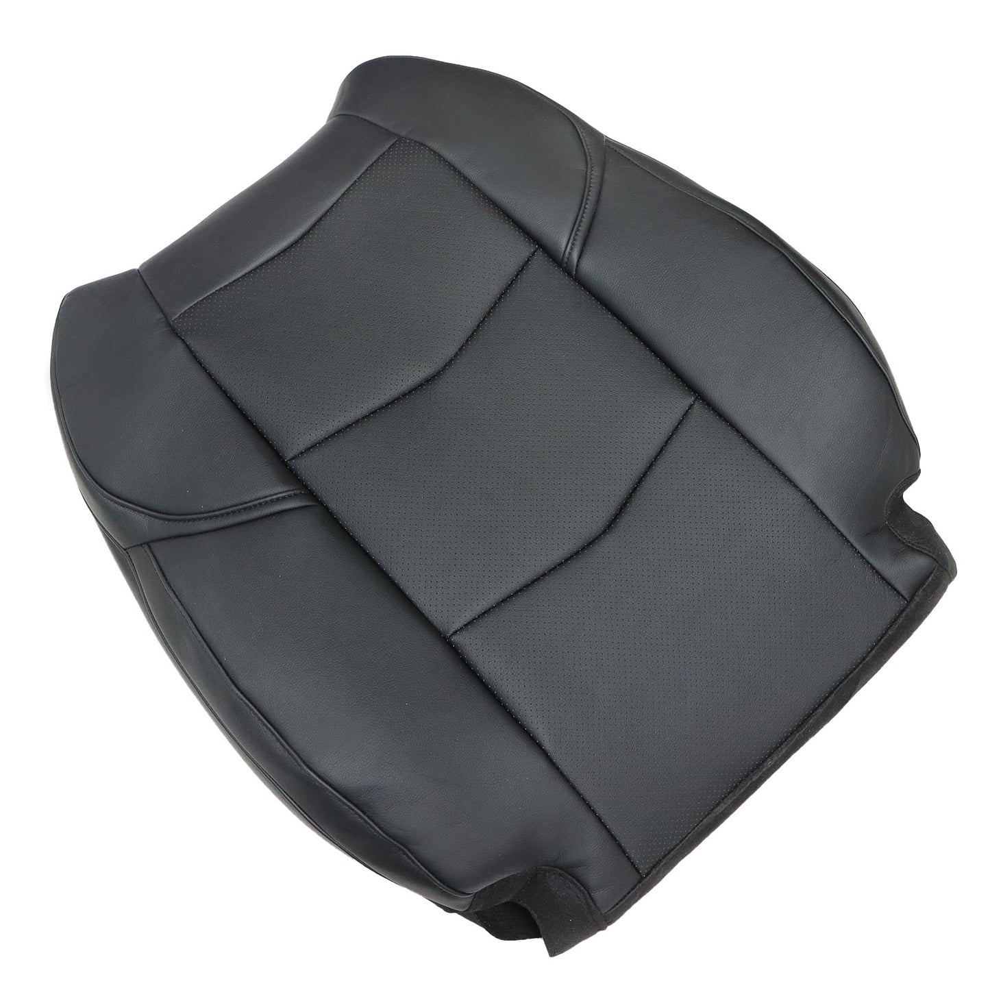 New For 2015-2020 Cadillac Escalade Passenger Side Top Leather Seat Cover Black